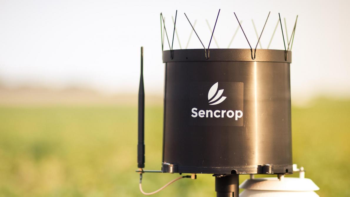 La plateforme Agro-météo de Sencrop devrait permettre de connaître à l’avance les besoins des cultures et les risques de développement des maladies.