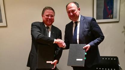 À l’issue de leur rencontre, Willy Borsus et son homologue brésilien Blairo Maggi ont signé un Memorandum of Understanding.