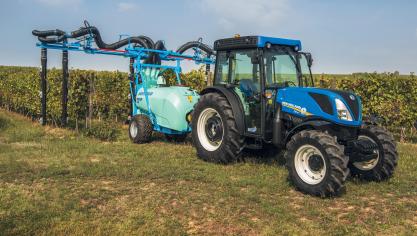 Avec le système Blue Cab 4, l’opérateur bénéficie d’une meilleure protection contre les produits phytosanitaires.
