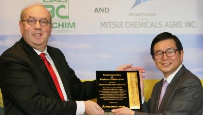 La signature de l’accord entre Belchim et son partenaire japonais a eu lieu début février.