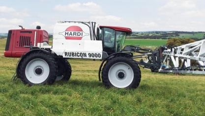 Objectif
: traiter à 35
km/h avec le Rubicon.