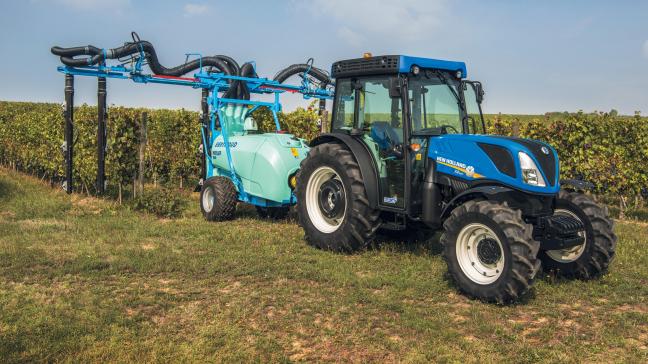 Avec le système Blue Cab 4, l’opérateur bénéficie d’une meilleure protection contre les produits phytosanitaires.