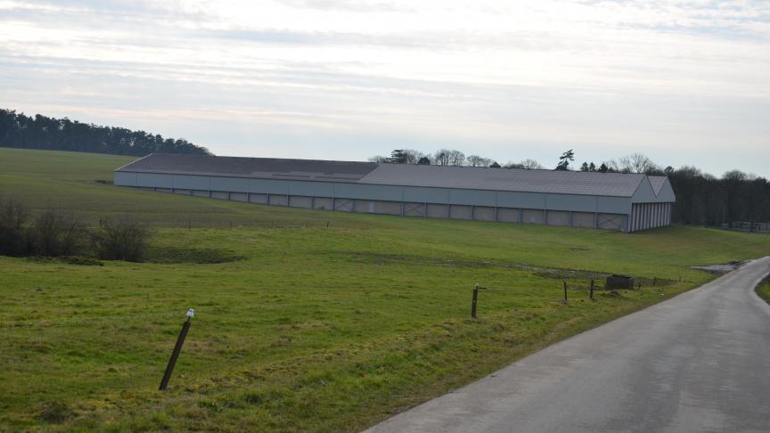 Deux tiers des bâtiments de  stockage de la ferme Comijn sont sur caillebotis, le dernier tiers étant sur gaines. «Nous sommes satisfaits des deux systèmes, le premier offre plus de facilité lorsqu’on travaille seul», dit Mathieu.