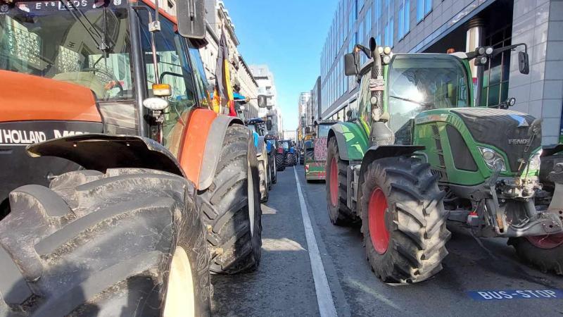 Plus d’un millier de tracteurs avaient notamment bloqué la capitale belge lors d’une importante manifestation devant les institutions européennes le 1er février dernier.