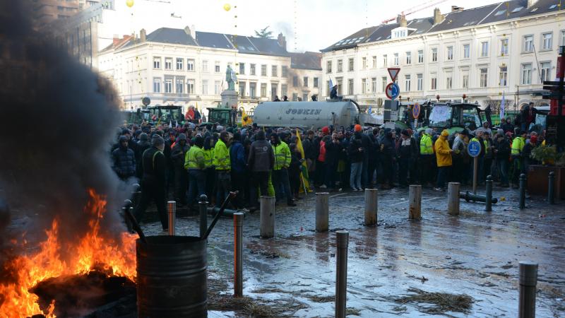 L’enquête pointe, notamment, que les agriculteurs qui n’ont pas participé  aux manifestations les soutiennent malgré tout.