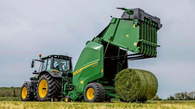Les presses V452M et V462M reçoivent de nouvelles courroies, plus rugueuses, pour un meilleur déroulement du filet.