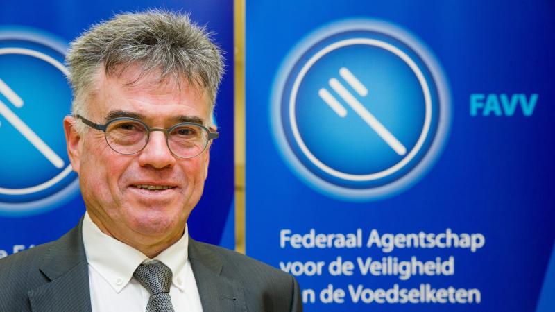 Herman Diricks souligne que l’Afsca offre un soutien concret au secteur agricole en cas de crise.