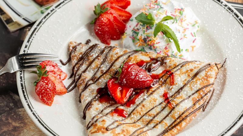 La recette classique de la crêpe sera notamment déclinéesous toutes ses formes.