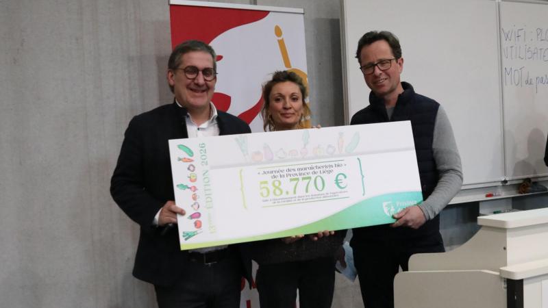 58.770 € de subsides  ont été octroyés en 2025  à 51 maraîchers.