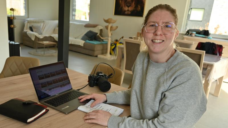 Olivia exerce cette activité depuis 2014. Elle suit presque chaque concours  de Blanc Bleu Belge.