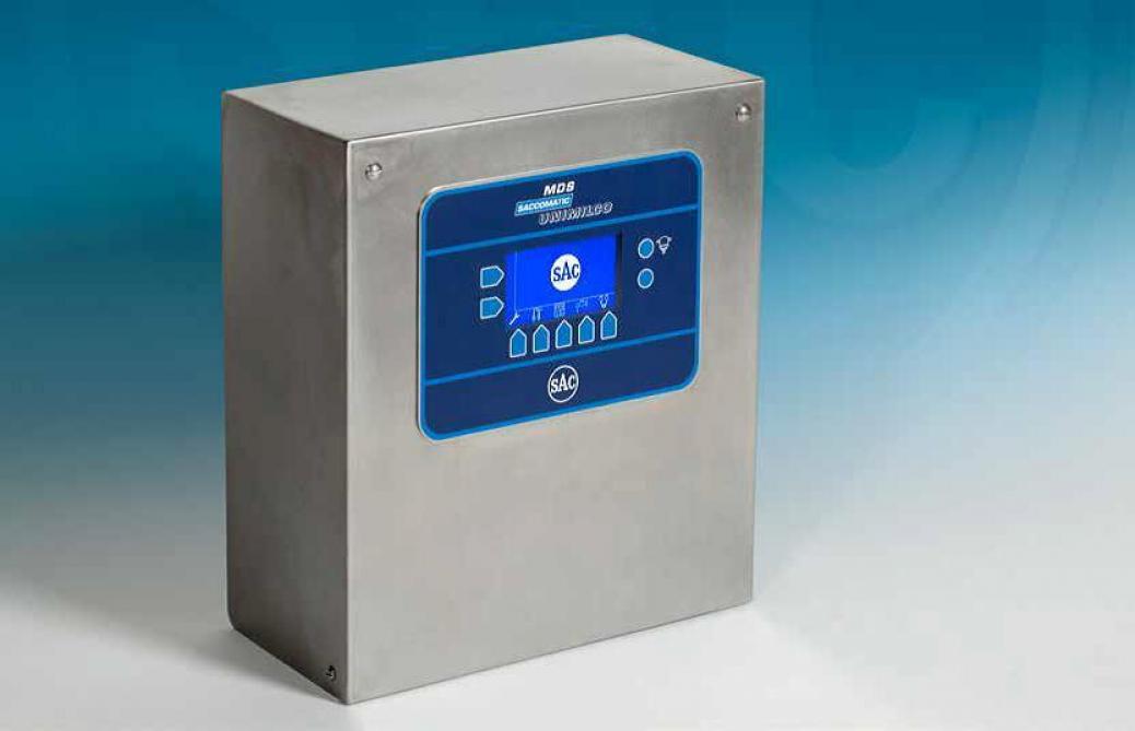 L’Unimilco permet notamment de contrôler la pompe à lait, avec ou sans variateur de fréquence.