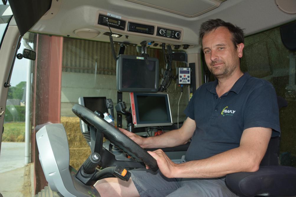 L’entreprise agricole permet à Yves Henry de combiner deux de ses passions
: l’agriculture et les contacts humains.