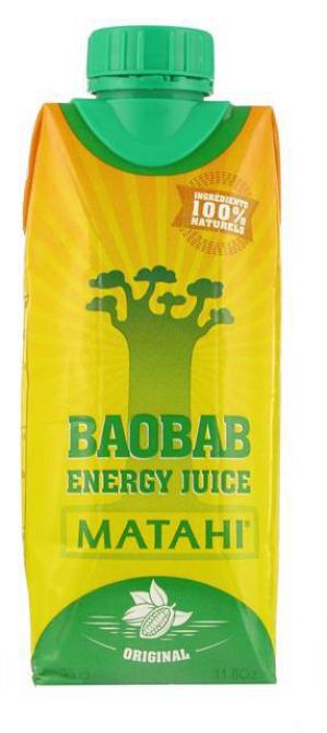 L’utilisation de nouveaux ingrédients est  de plus en plus fréquente, en témoigne  cette boisson énergisante au baobab.
