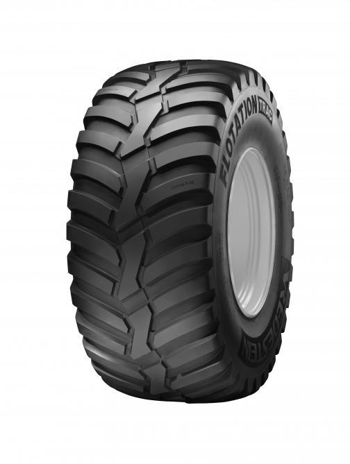Le pneu Flotation Trac est maintenant disponible en 900/65R32 et 900/65R38.