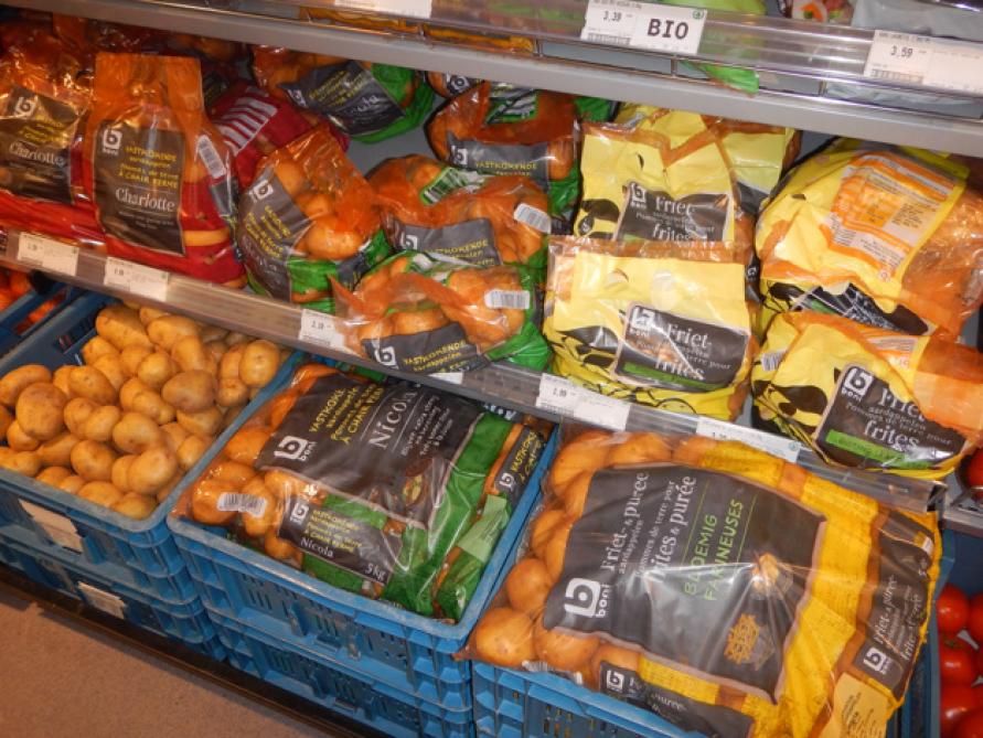 La grande distribution manifeste un intérêt pour des pommes de terre au profil plus «durable». Les variétés robustes sont de nature à pouvoir répondre à cette demande.