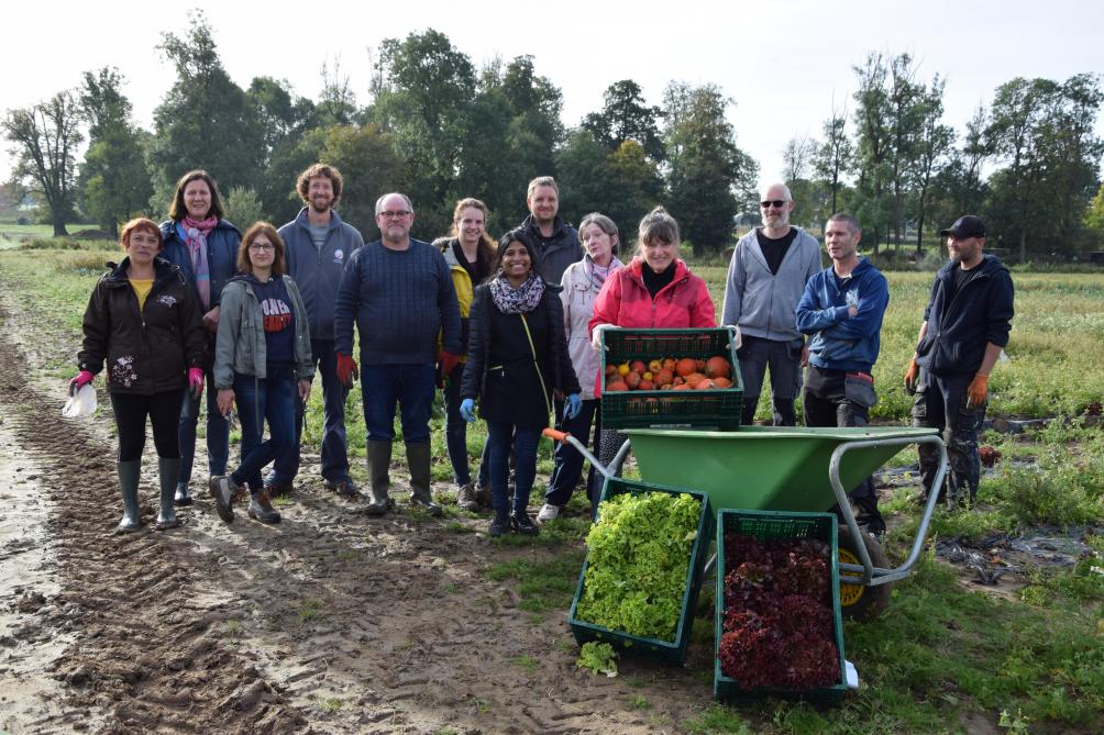Pour le CPAS des Bons Villers, ses bénéficiaires et les exploitants de la ferme de la Sève, cette première expérience à été concluante et sera sans doute à la base d’un partenariat à plus long terme.