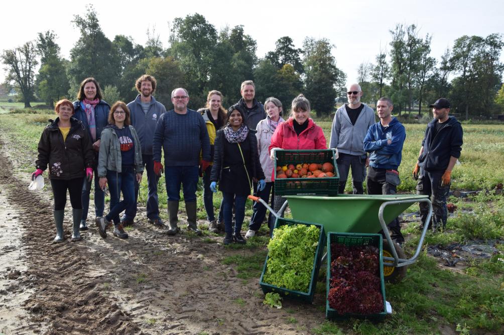 Pour le CPAS des Bons Villers, ses bénéficiaires et les exploitants de la ferme de la Sève, cette première expérience à été concluante  et sera sans doute à la base d’un partenariat à plus long terme.