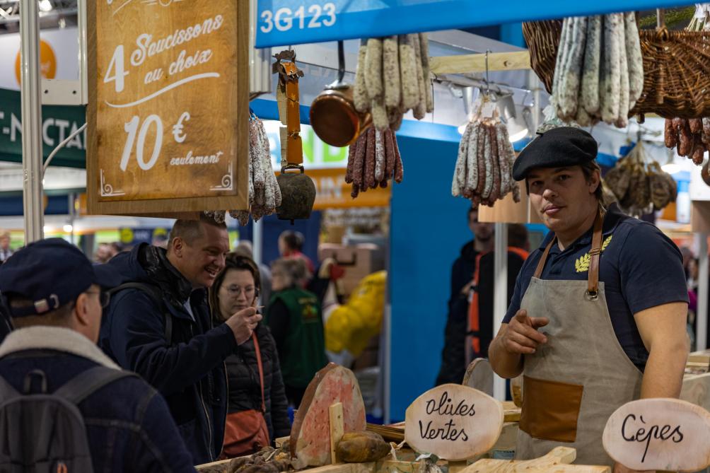 Une visite au Sia, c’est souvent l’assurance de déguster ce qui se fait de mieux  en matière de produits du terroir.