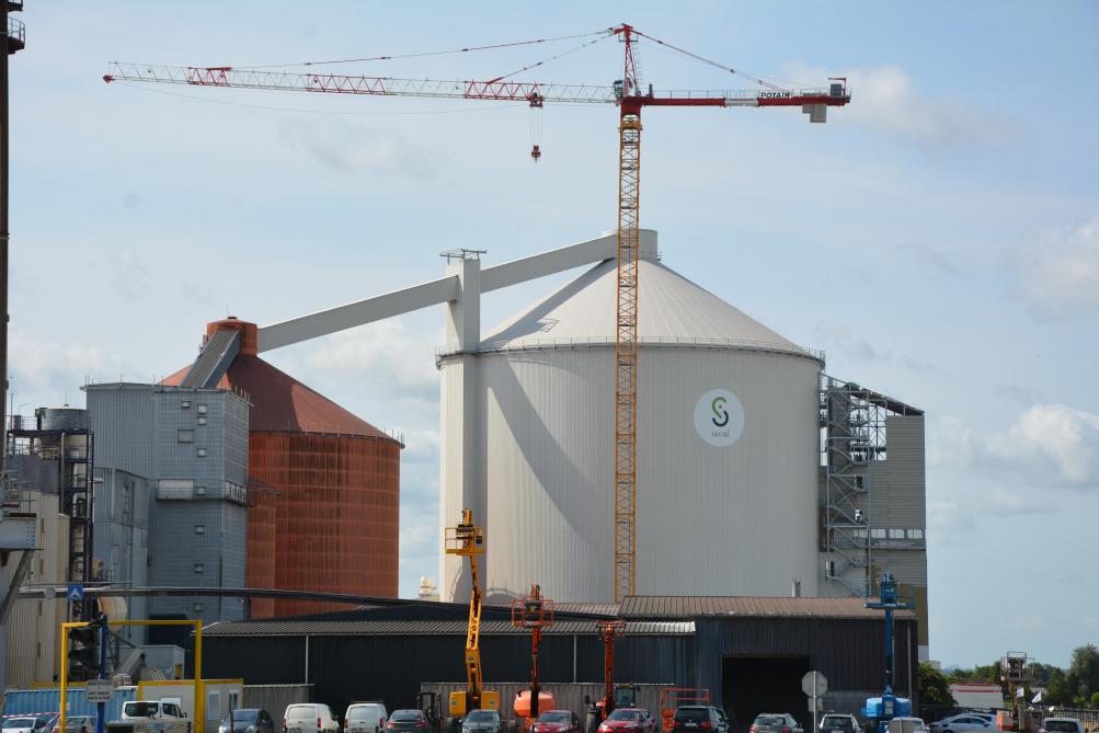 La construction du silo a débuté à l’été 2021 et sera achevée pour la campagne 2023.