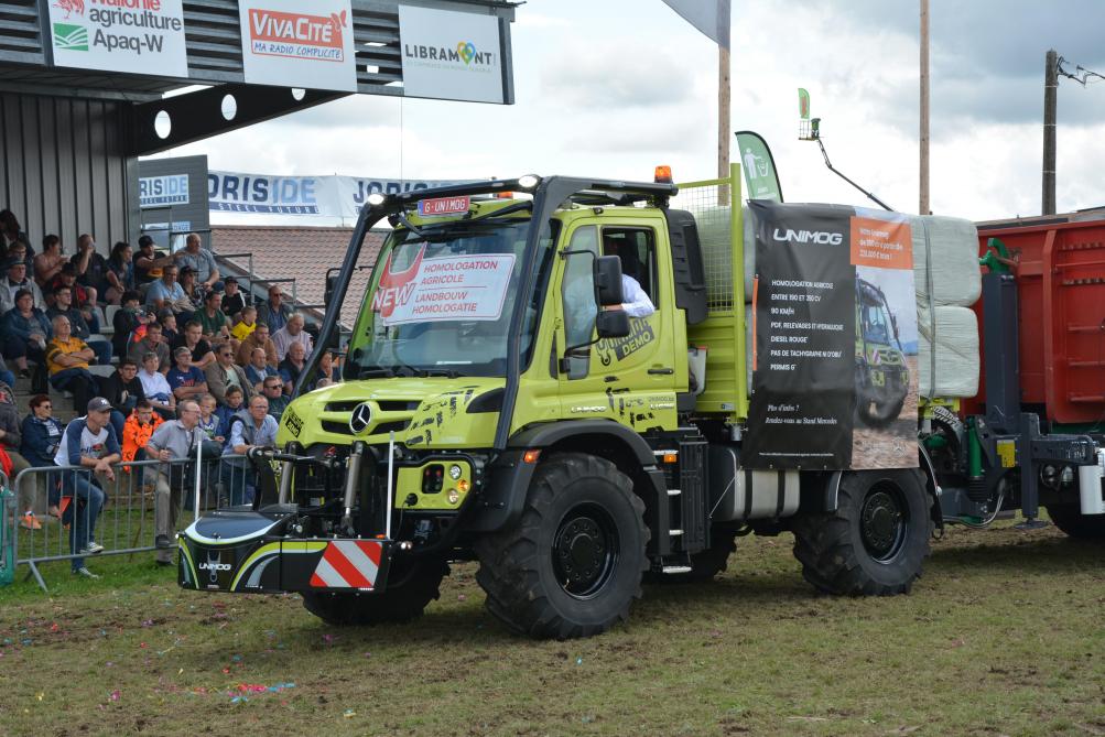 De retour en homologation agricole,  l’Unimog peut  bénéficier d’une homologation européenne T1b en tant que tracteur agricole pour une vitesse pouvant atteindre 90 km/h.