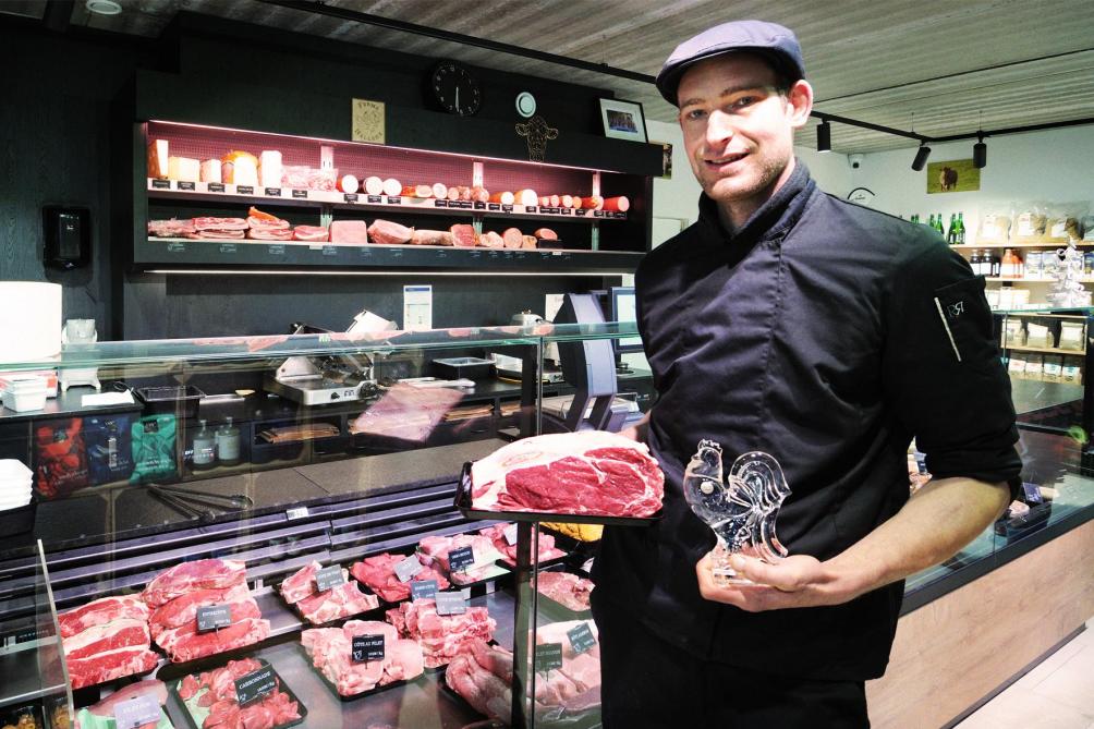 Julien Halleux, entrcôte de boeuf.