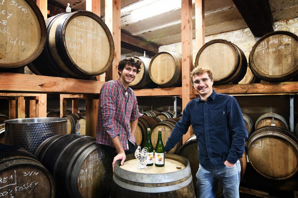 Adrien Pestiaux, cidre.