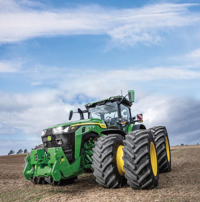 En matière de respect du sol, le jumelage a fait ses preuves. Idéalement, il est préférable que le tracteur soit jumelé à l’avant et à l’arrière, d’une part, et qu’un espace sépare les roues jumelées, d’autre part.
