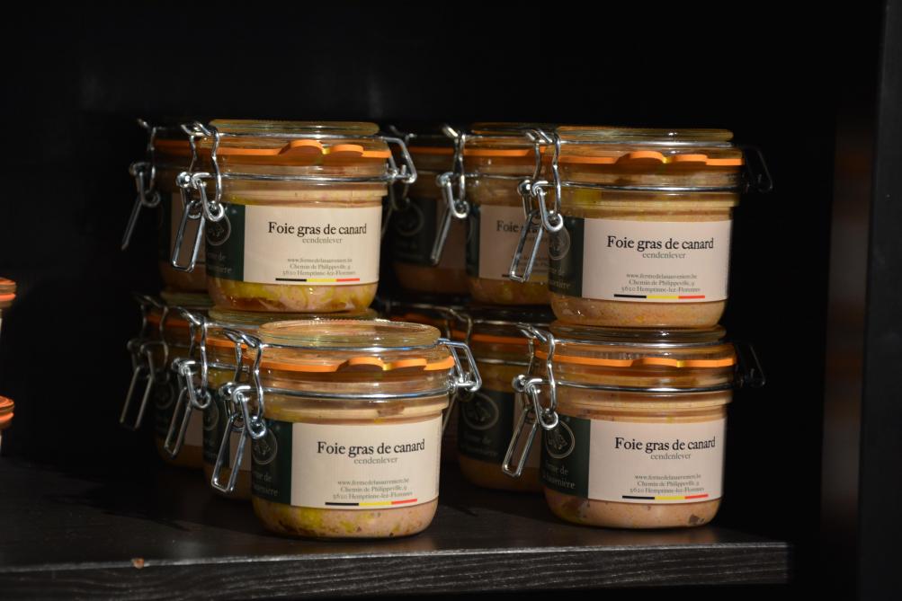 Le foie gras reste un incontournable en Belgique,  avec une consommation évaluée à 100 g  par an et par habitant.