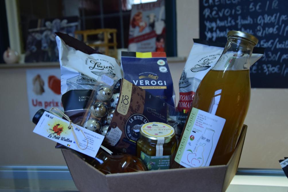 Outre les oeufs de caille, le magasin de la ferme propose de nombreux produits de larégion.