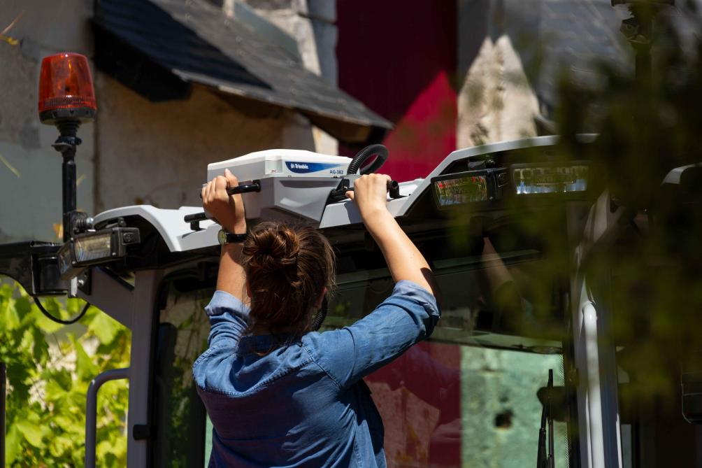 Equipement indispensable pour le guidage,  l’antenne est facilement interchangeable.