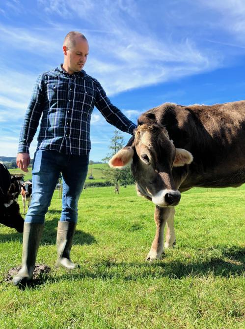 Le métier d’agriculteur est une vocation pour Pol Thunus qui souhaitait  assurer la continuité de cette ferme familiale.
