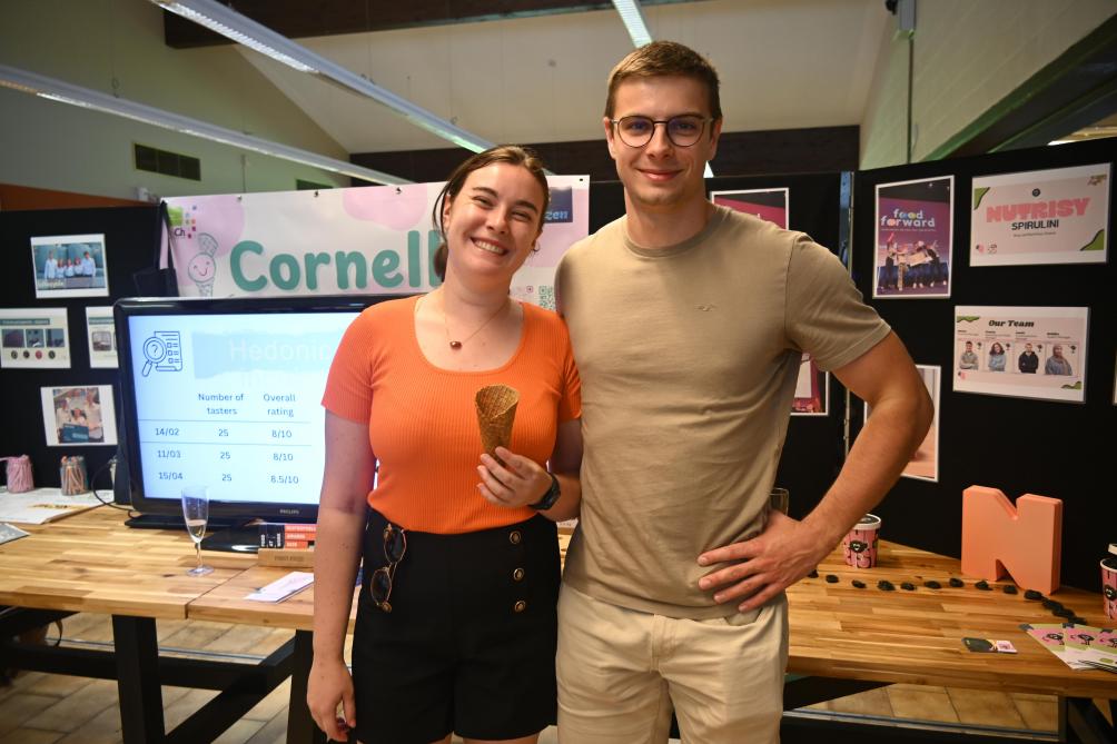 Les étudiants ont brillé avec leur cornet lors  de compétitions internationales.