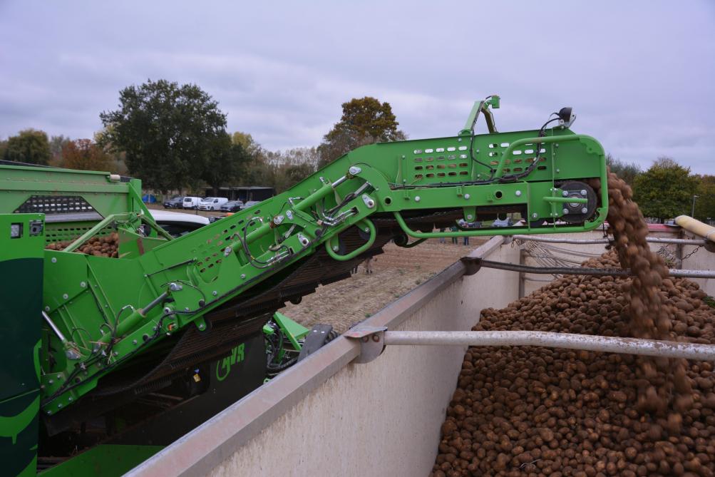 La vitesse de déchargement gagne jusqu’à 50 % par rapport à la Puma 4.0.