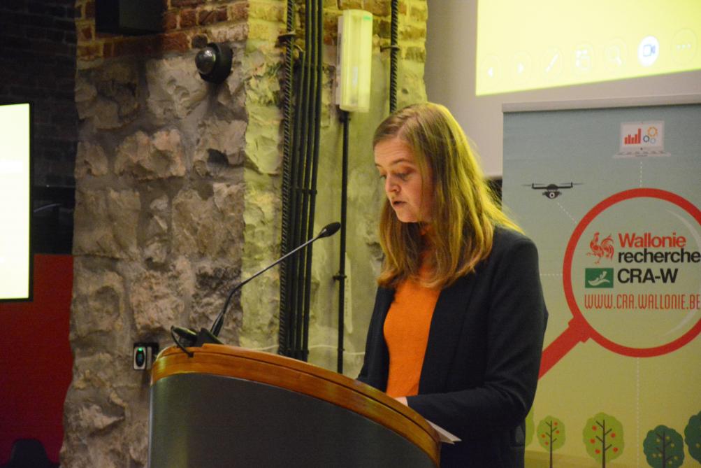 Anne-Catherine Dalcq entend faire de la Wallonie  une région qui avance sans mettre en difficulté  ses agriculteurs.