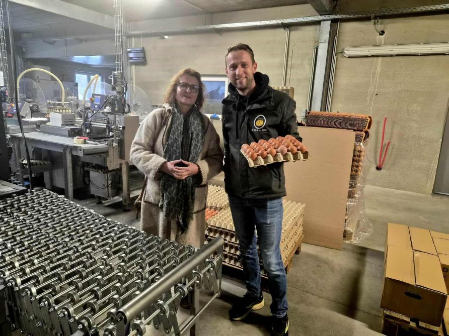 Catherine Colot et Vincent Lust, nouvellement impacté par la directive européenne.