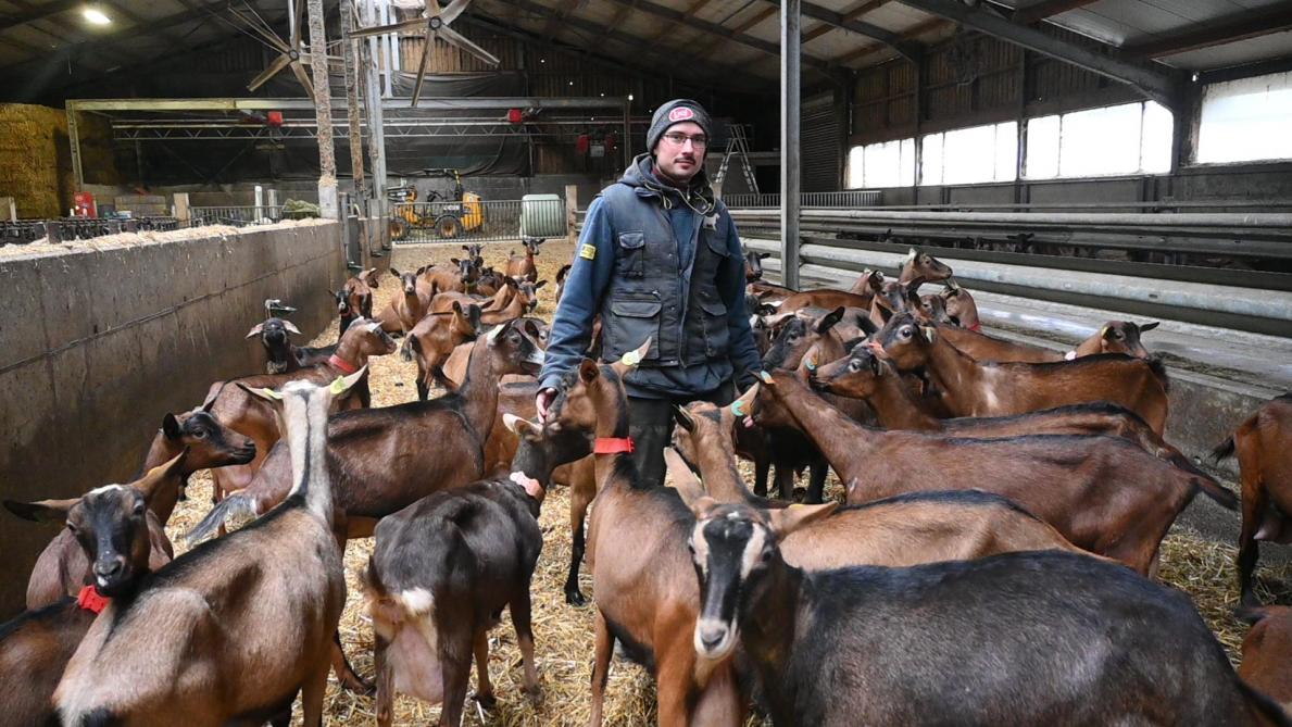 Cela fait dix ans que François Lallemant s’est lancé dans l’agriculture.  Un choix qu’il ne regrette nullement aujourd’hui.