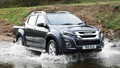 L’Isuzu D-Max s’est doté d’une bloc 1,9d de 164
ch.