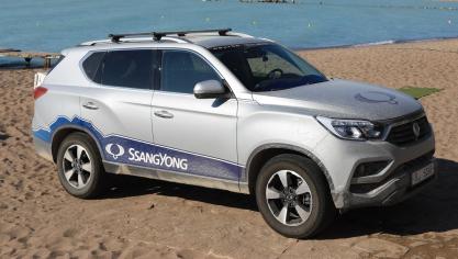 Fort sur le terrain, le Rexton affiche aussi de la tenue sur le bitume, une belle polyvalence pour ce modèle haut de gamme du coréen SsangYong.