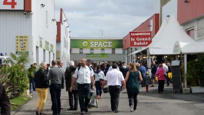 Plus de 105.000 personne sont attendues dans les travées du Space  du 12 au 15 septembre.