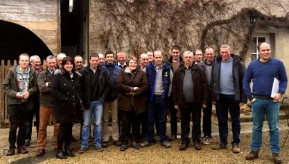 La coopérative bio rassemble 18 producteurs bio de la région de Chimay.