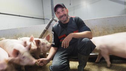 Mika Vuorinen a repris en 2006 la ferme familiale qui compte un peu plus de 200 ha. Les cultures sont majoritairement destinées à l’engraissement des porcs.