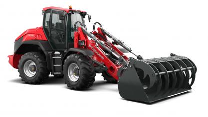 Au choix, la chargeuse 9080  est mue par un moteur Deutz  de 136 ou 156 ch.