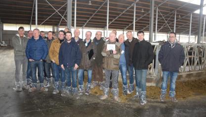 Quelque  18 éleveurs  transfrontaliers se rencontrent ponctuellement en vue  d’améliorer leurs pratiques pour une  meilleure  autonomie protéique.