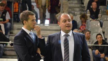 Jonas Pussemier, à gauche, et Bruno Toussaint, à droite, ont fait montre d’une belle  complicité et de professionnalisme pour juger le Challenge France.