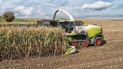 L’installation de chenille requiert un allongement du châssis de la machine mais permet, en contrepartie, de réduire son impact sur les sols.