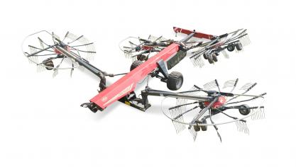 Sur la version Pro,  il est possible de relever individuellement les quatre rotors.
