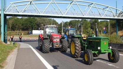 Diverses actions avaient été menées par les agriculteurs pour faire entendre leur voix.