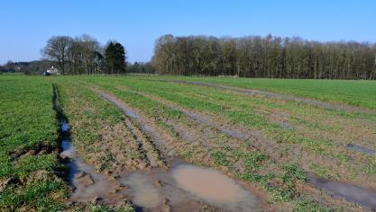 Toute intervention suppose que l’on attende patiemment le parfait ressuyage de la parcelle!