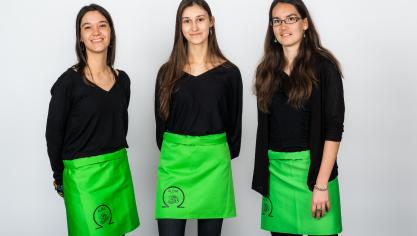 Le premier prix revient à une équipe de l’Université Catholique de Louvain, avec le produit Aloya: un yaourt enrichi de noix et de microalgues.