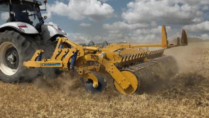 Le Cayman CF peut être équipé d’un large choix de rouleaux  pour l’adapter aux conditions rencontrées.